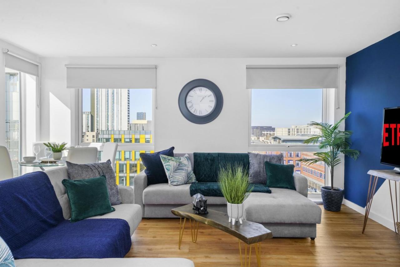 מנצ'סטר Stunning City Centre Penthouse - Sleeps 10 - Parking מראה חיצוני תמונה
