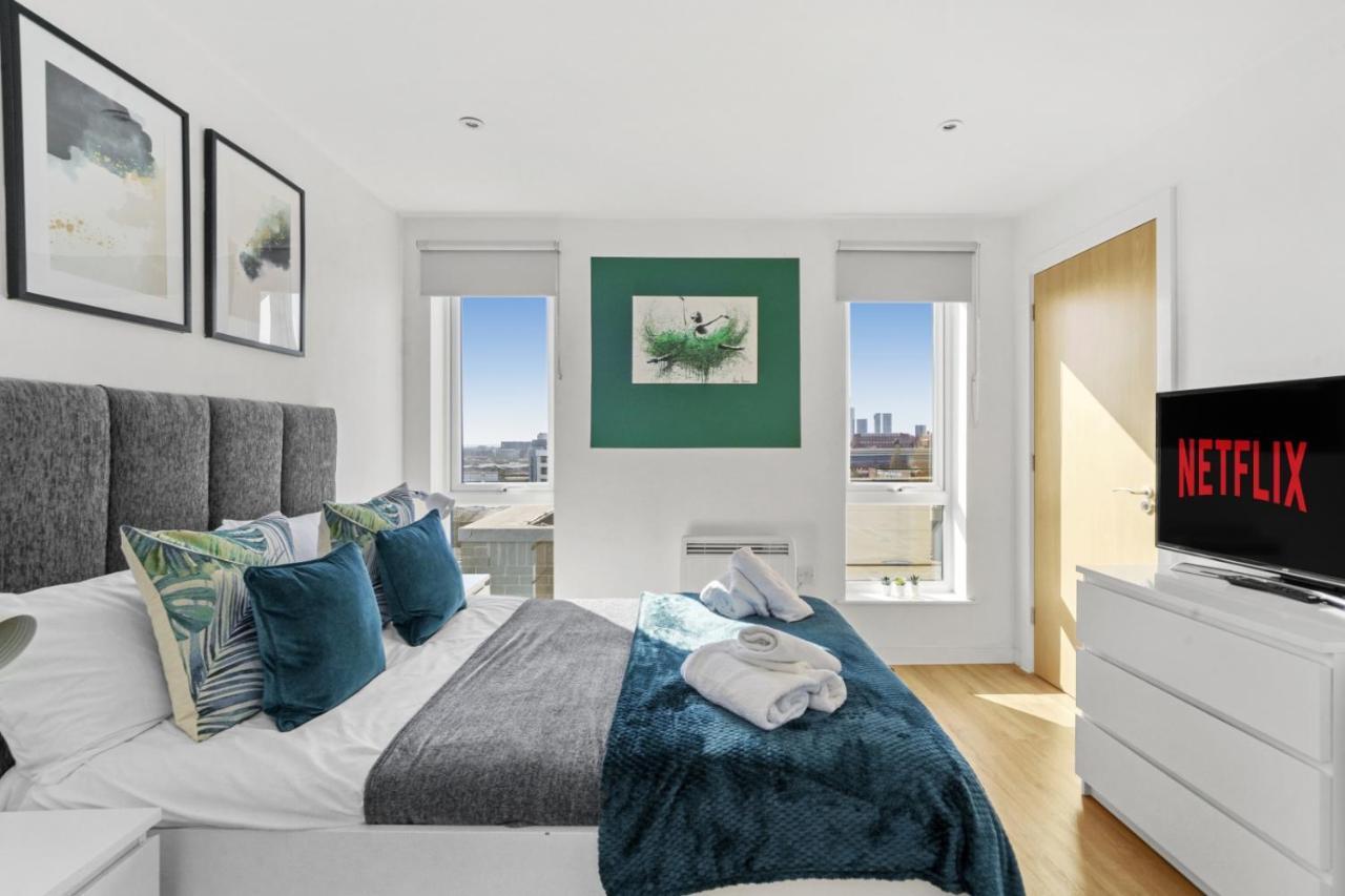 מנצ'סטר Stunning City Centre Penthouse - Sleeps 10 - Parking מראה חיצוני תמונה